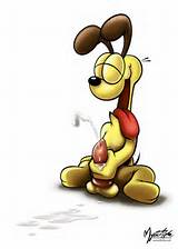 Canine Penis Cum Cumshot Dog Drool Garfield And Friends Knot