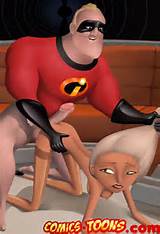 The Incredibles cartoon porn from comics toons