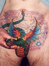 Tattoo Dragon Penis WTF ???