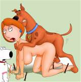 GIF of Lois Griffin and Scooby Doo | Delicious Hentai