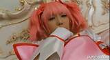 Porn Tube Of Japanese Fingered In Cosplay Scene