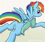 ... pussy rainbow_dash_(mlp)_(mlp) rainbow_hair ryoshockwave solo wings