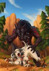 Dark Wolf Fucks Hot Furry Mare Toon Furry Porn