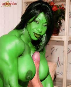 She Hulk Fakes Big Tits Porn Pic