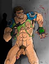 Apocalyptic Soldier Finds Himself Stripped Naked And Turned On In The