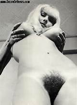 Vintage Pinup Nude 1960s - Retro Blonde With Hairy Pussy & Big Natural ...