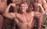 Gay Porn Bodybuilder David Kadera Muscle Flexing With Cum