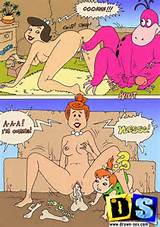 Six The Flintstones porn comics pages