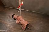 ... terrified of the sadism she is suffering through! from Sadistic Rope
