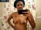 Black Girl With Pierced Nips