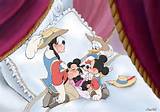 group_sex interspecies kneeling lying male mickey_mouse minnie_mouse ...