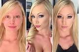 Porn Stars Without Makeup â€“ See the Before and After Pictures