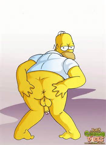 Homer Simpson Gay Dude