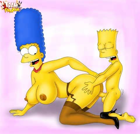 Marge Simpson Cartoon Sex