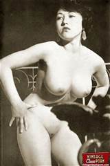 BIG asian vintage classic porn boobs
