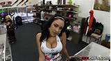 Real amateur girls trade sex for cash at the pawn shop