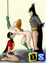 Exclusive cartoon sex comics about batman and robin porn