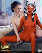 ahsoka_tano areola clone_wars dildo engelhast milf nipples padme ...