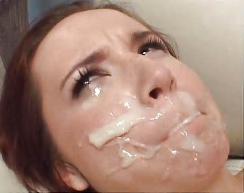 Unwanted Cum Facial Girl