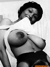 Vintage black porn star with massive big breasts from Vintage Cuties