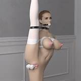 Sexy 3D ballerina BDSM