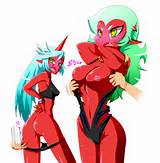 kneesocks panty_and_stocking_with_garterbelt scanty tagme