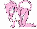... cat_ears cute furry hot looking_at_viewer pink_hair sexy tail vg_cats