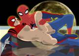 Great animated picture of Spider-man and Spider-woman having sex at ...