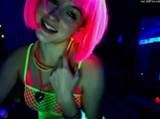 Glow in the Dark Sexy Raver Girl Aly_Darling