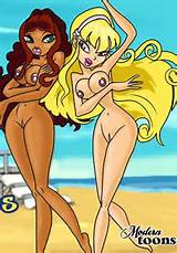 Winx girls lesbian sex on the beach
