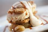 Honey Crisp Apple-Almond Wafer Stack, Dulce de Leche Ice Cream and ...