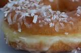 coconut glazed doughnuts