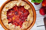 Strawberry and Nectarine Galette with Flaky Pastry Crust