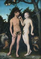 Lucas Cranach the Elder â€“ Adam and Eve