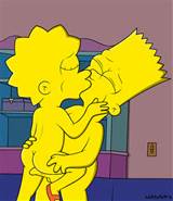 Lisa And Bart Simpson get naked and fool around in their living room