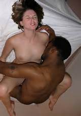 My wife in hard interracial porno pictures with big black stud.