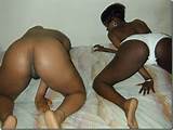 Two ebony babes display their huge ass. See whose asses are have the